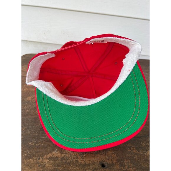 Vintage Gwaltney Big 8s Racing Red Snapback Hat X3 - Picture 3 of 4